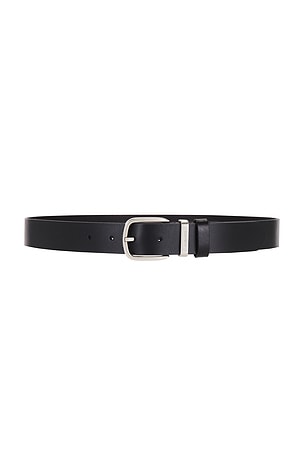 32mm Belt With Metal Logo Keeper ALLSAINTS