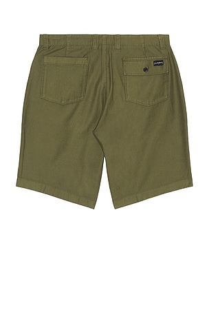 ALLSAINTS Talbot Shorts in Olive. Size 36. Also