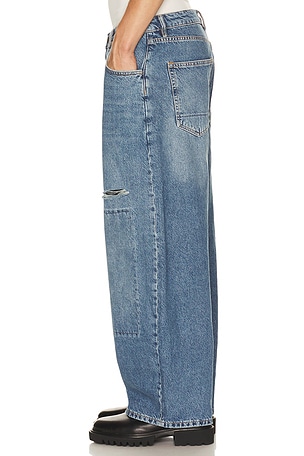 ALLSAINTS Barrel Trash Pant in Blue