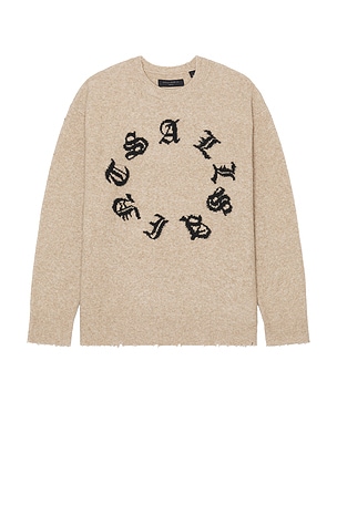 Scripture Crewneck Sweater ALLSAINTS