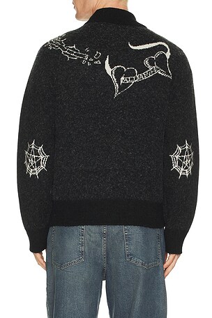 ALLSAINTS Warner Cardigan in Black. Size XL/1X. Also