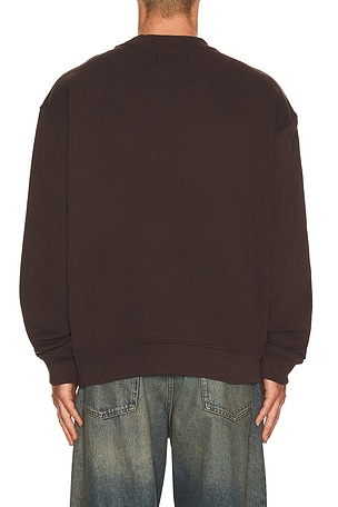 ALLSAINTS Asher Crew Neck Sweater in Brown