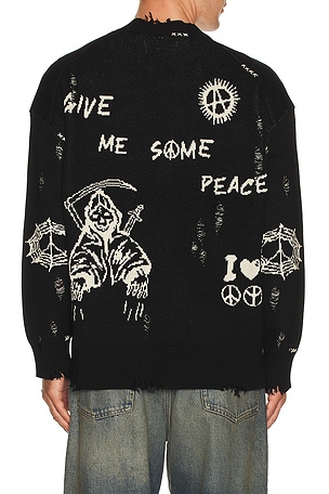 ALLSAINTS Caledon Cardigan in Black