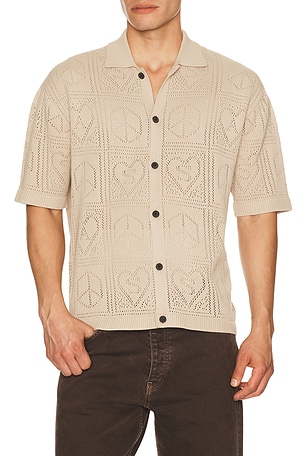 Arktx Short Sleeve Cardigan ALLSAINTS