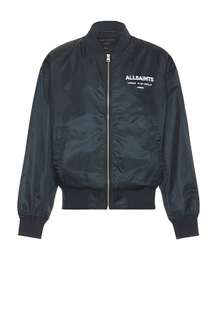 ALLSAINTS Underground Bomber in Blue