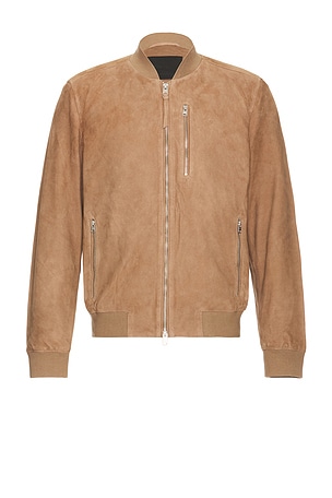 Kemble Suede Bomber ALLSAINTS