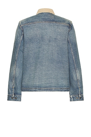 ALLSAINTS Rothwell Denim Jacket in Blue