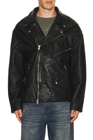 ALLSAINTS Bradford Biker Jacket in Black