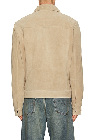 ALLSAINTS Rhone Jacket in Brown. Size XL/1X. Also