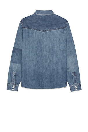 ALLSAINTS Solar Shirt in Blue