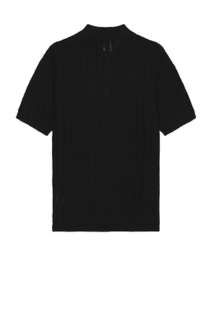 ALLSAINTS Miller Polo in Black