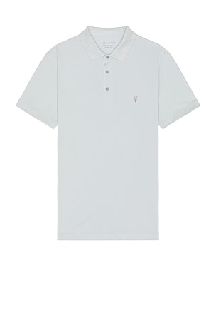 ALLSAINTS Reform 2 Pack Polo in Black,Baby Blue