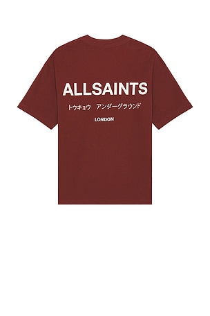 Underground Short Sleeve Crew ALLSAINTS