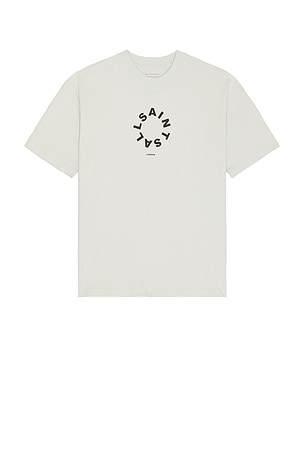 ALLSAINTS Tierra Crew Neck Tee in Grey
