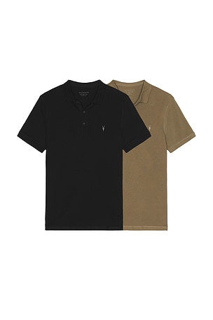 Reform Short Sleeve Polo 2 Pac ALLSAINTS