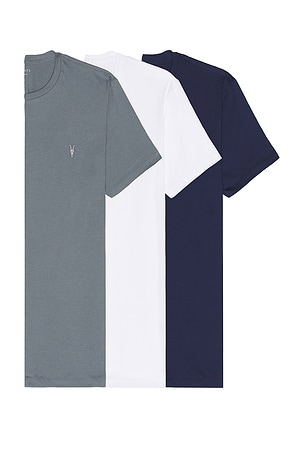 Tonic Short Sleeve Crew 3 Pk ALLSAINTS