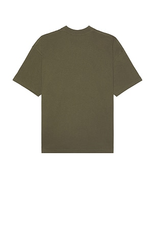 ALLSAINTS Bones Short Sleeve Crew in Green