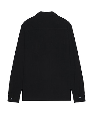 ALLSAINTS Cudi Long Sleeve Shirt in Black