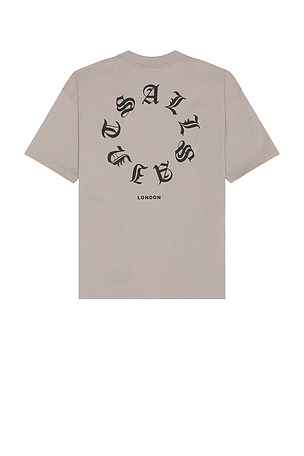 Fraktur Short Sleeve Crewneck T-Shirt ALLSAINTS