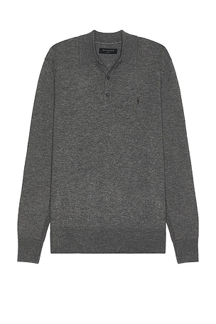 Kilburn Long Sleeve Polo ALLSAINTS