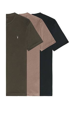 Brace Short Sleeve Crewneck 3 Pk ALLSAINTS