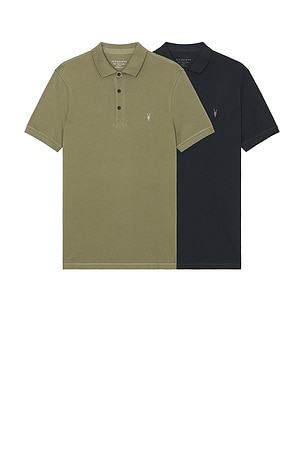 Reform Short Sleeve Polo 2 Pack ALLSAINTS