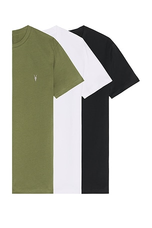 Brace Crew Neck Tee 3 Pack ALLSAINTS