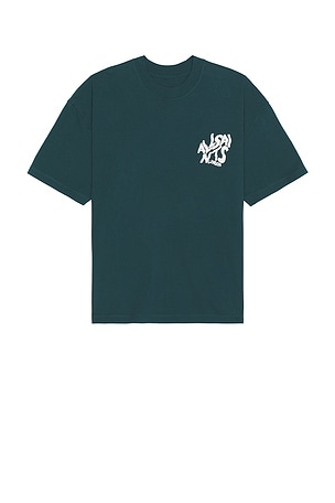 ALLSAINTS Orlando Crew Neck Tee in Teal