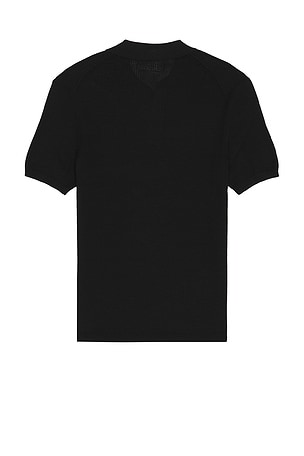 ALLSAINTS Aubrey Polo Shirt in Black