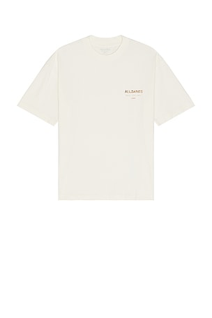 ALLSAINTS Underground Crew Neck Tee in White