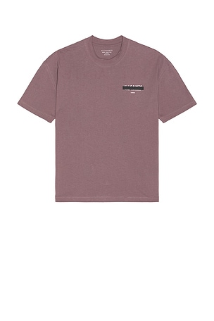 ALLSAINTS Redact Tee in Mauve