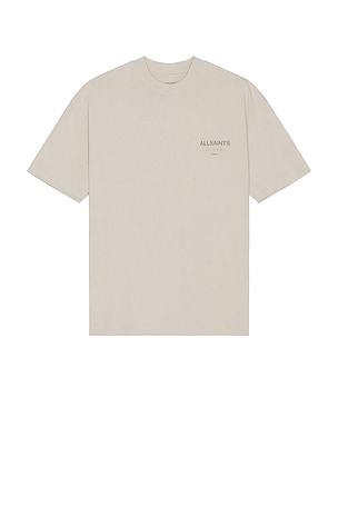 ALLSAINTS Future Crew Neck Tee in Grey