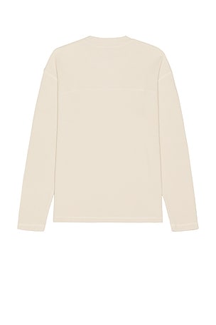 ALLSAINTS Crypt Long Sleeve Tee in Beige