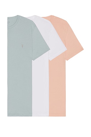 Tonic Crew 3 Pack Tee ALLSAINTS