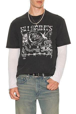 Chingford Crew Neck Tee ALLSAINTS