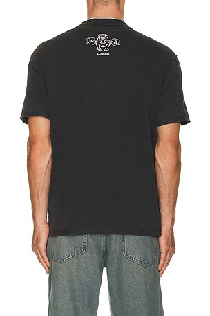 ALLSAINTS Chingford Crew Neck Tee in Black