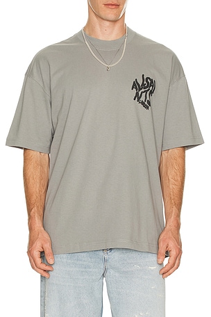 ALLSAINTS Orlando Crew Neck Tee in Grey