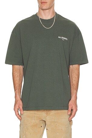 ALLSAINTS Halcyon Tee in Green