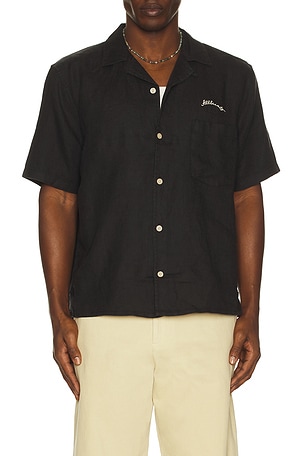 ALLSAINTS Wilder Short sleeve shirt in Black