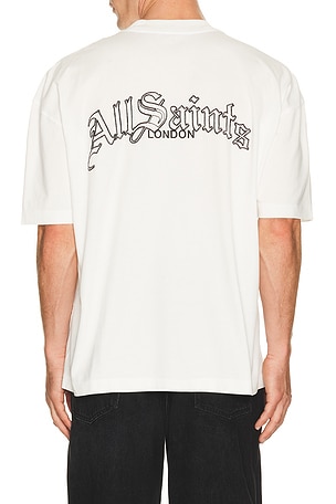 ALLSAINTS Descent Tee in White