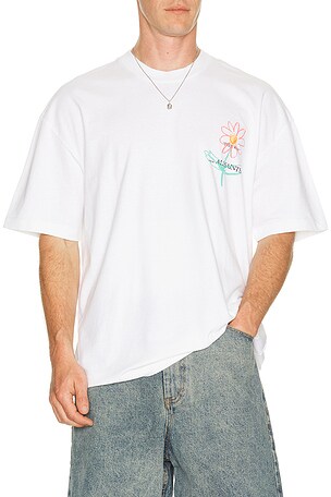 ALLSAINTS Crayo Short sleeve Crew in Optic White in White