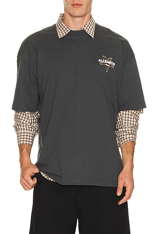 Pentacle Crew Neck Tee ALLSAINTS