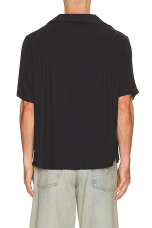 ALLSAINTS Parsons Shirt in Black. Size S. Also