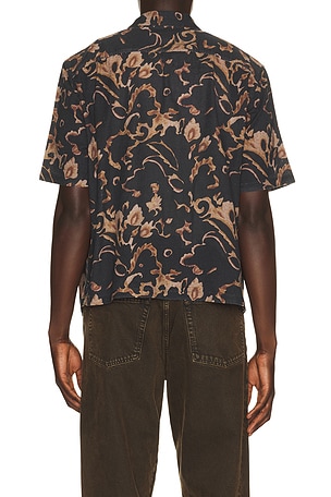 ALLSAINTS Fortune Shirt in Brown. Size M. Also