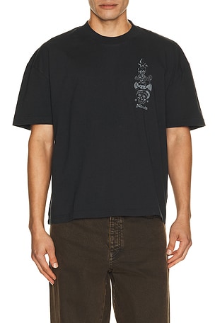 ALLSAINTS Ignis Short Sleeve Tee in Black