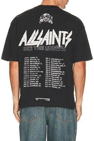Chromium Short Sleeve Tee ALLSAINTS