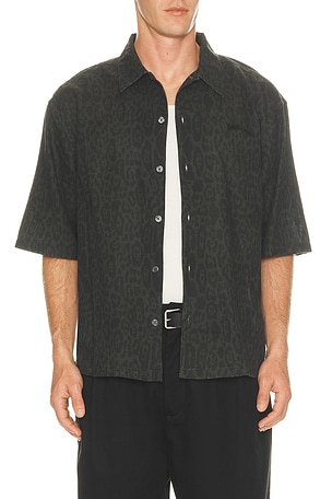 Leopardo Short Sleeve Shirt ALLSAINTS