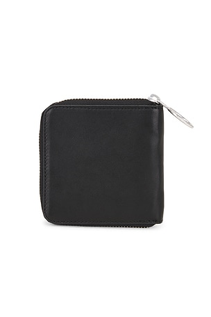 ALLSAINTS Arlo Zip Wallet in Black