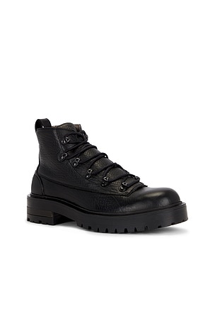 ALLSAINTS Mccoy Hiking Boot in Black. Size 9. Also