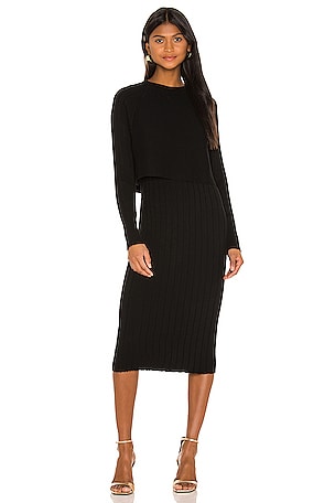 allsaints tarun dress military_green ALLSAINTS Tarun Dress in Black